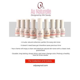 ONS AU NATURELLE SET <Set sơn gel màu nude ONS>
