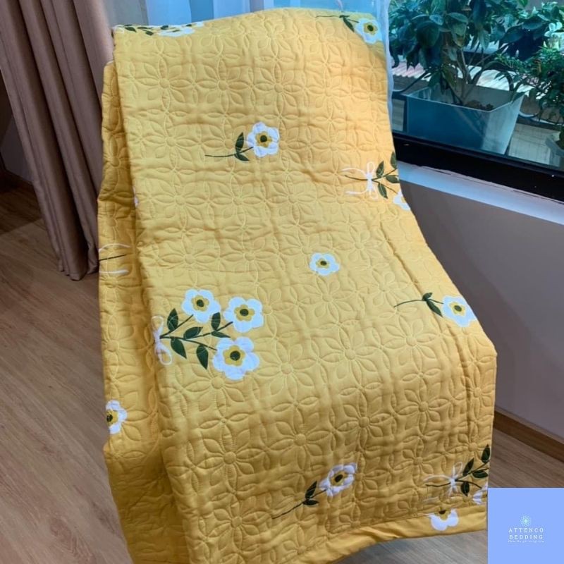 Chăn Hè ❄️FreeShip❄️ Chăn Hè Cotton Poly Trần Bông Tấm Rộng 1m8 x Dài 2m