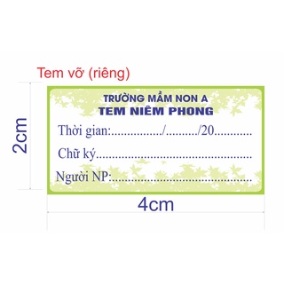 Tem vỡ - tem niêm phong