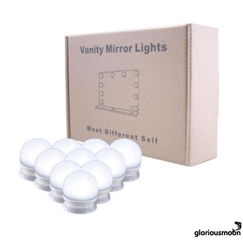 Bộ 10 đèn LED dùng để trang trí gương chuyên nghiệp | BigBuy360 - bigbuy360.vn
