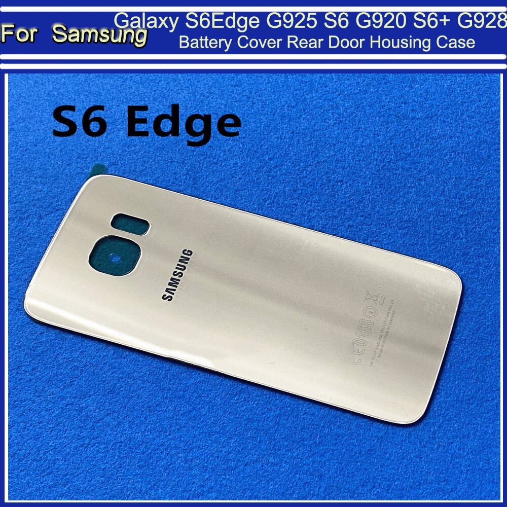 Ốp Lưng Điện Thoại Bằng Kính Thay Thế Cho Samsung Galaxy S6 Edge G925 S6 G920 S6 Edge Plus S6 + G928