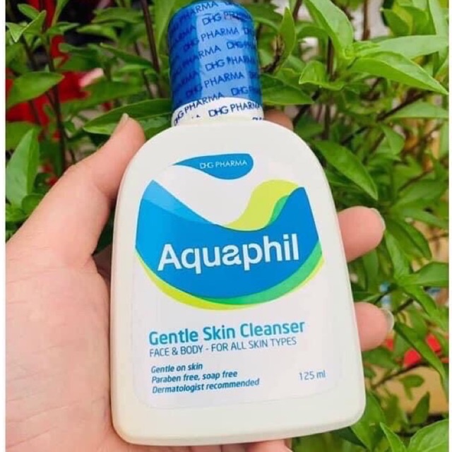 Sửa rửa mặt Aquaphil dịu nhẹ cho trẻ sơ sinh và người lớn - KHÔNG KÍCH ỨNG