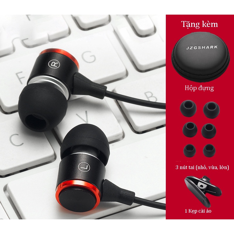 Giá rẻ, Bass cực mạnh, Có Mic, Chống Ồn, Jack 3.5mm chân tròn
