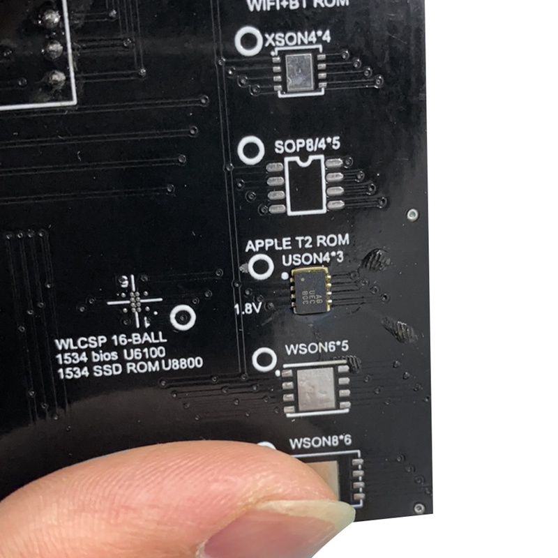 Giá Đỡ T2 Chip Đọc Và Viết Cho Macbook Air T2 Ssd Rom Typec Rom
