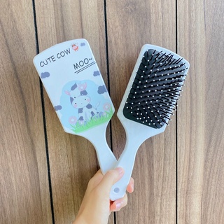 Lược rối bò sữa cao cấp cho nữ, lược chải tóc cute