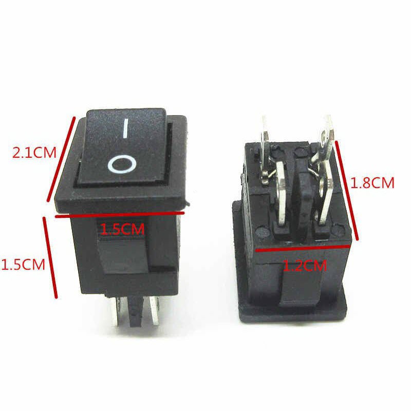 LINH KIỆN Công tắc KCD1-104 4 chân on/off