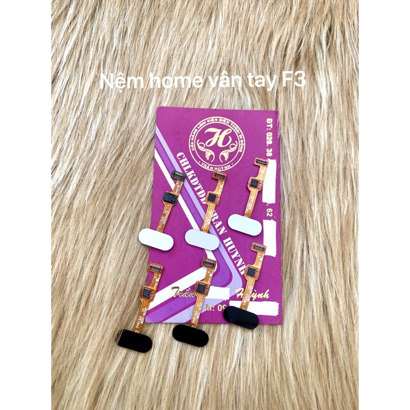 nệm home vân tay oppo F3