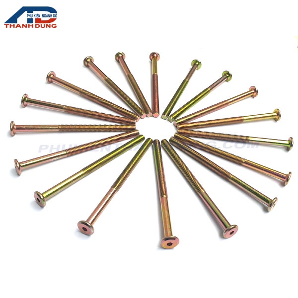 Bulong Lục Giác Chìm Đầu Dẹt M8x120