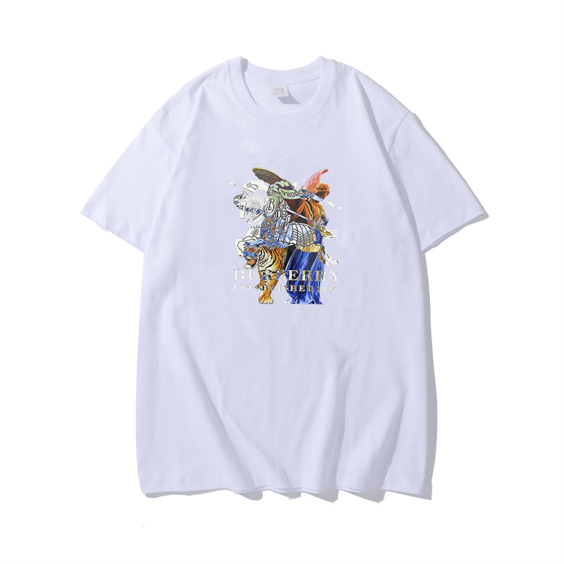 Áo Thun Tay Ngắn In Hình Chân Dung Ngựa Chiến Tranh Trước Cổ Điển Hợp Thời Trang Đơn Giản Đa Năng