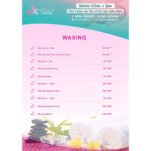 THIẾT KẾ MENU/BẢNG GIÁ DỊCH VỤ NAIL/SALON TÓC/ THẨM MỸ VIỆN/ SPA/.. HOTTREND GIÁ RẺ