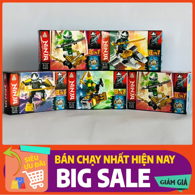 [XẢ KHO] Lego Ninjago đủ kích thước cho bé [HÀNG ĐẸP GIÁ SỈ]