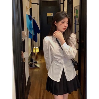Áo Bèo Nơ Cổ Sơ Mi Thun Bèo Cổ
