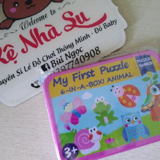 Xếp hình My first puzzle 5 chủ đề