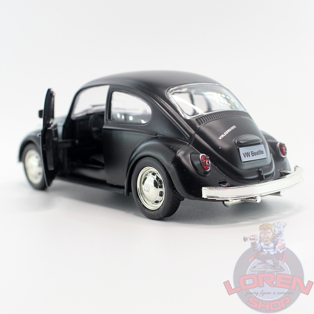 Mô hình ô tô kim loại tỷ lệ 1:36 Volkswagen Beetle 1967, xe hơi đồ chơi cổ chạy cót lorenshop
