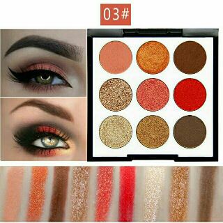 Phấn mắt novo 9 color eye shadow hàng nội địa
