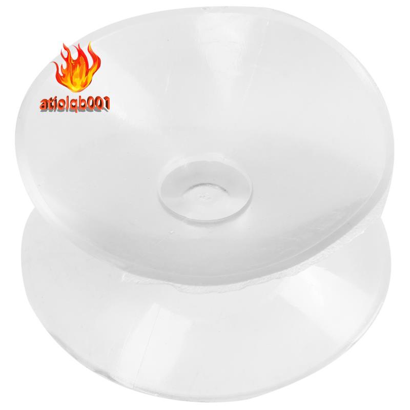 10 Pcs Double Sided Suction Cup - Sucker Pads for Glass, Plastic - 30Mm Width