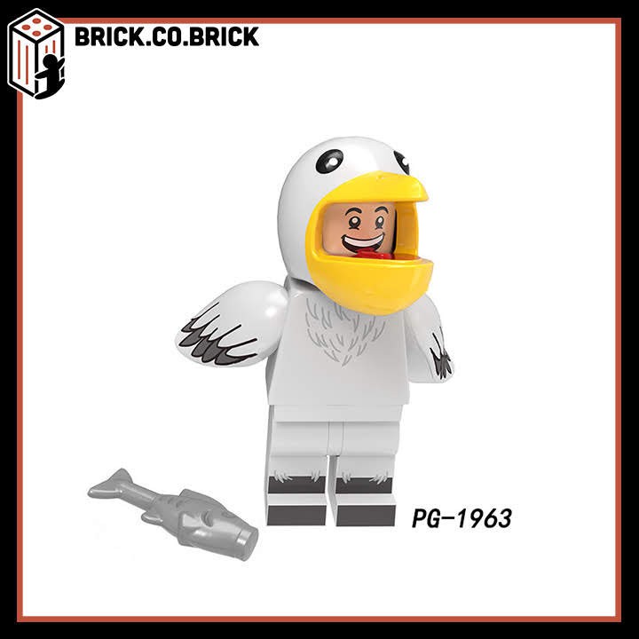 PG8224 - Đồ chơi lắp ráp minifigure nhân vật lego trò chơi Cross động vật ngộ nghĩnh- hóa trang - hoạt hình