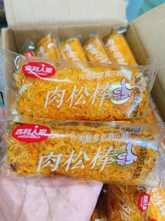 Bánh bông lan chà bông ( ruốc cây 1 cái )