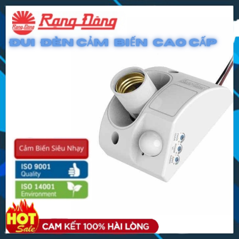 Đui Cảm Ứng Rạng Đông - Sử Dụng Cảm Biến Hồng Ngoại PIR-E27 [SIÊU BỀN]