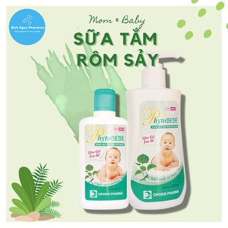 Tắm gội cho bé phytobebe 100ml/250ml - tắm rôm sảy