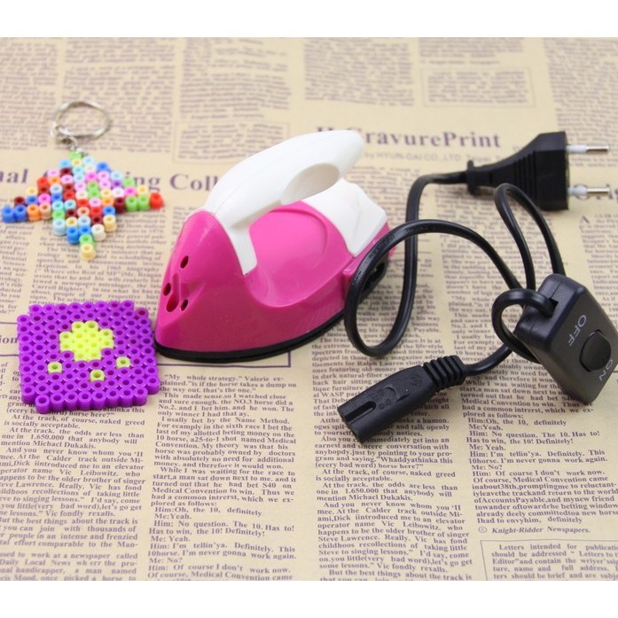 FOLLOW TẶNG 3KHÀNG CÓ SẴN Bàn Ủi Mini Hạt Màu Kỳ Thú Hamabeads Hạt Nhựa Xếp Hình Hamabead Perler Beads