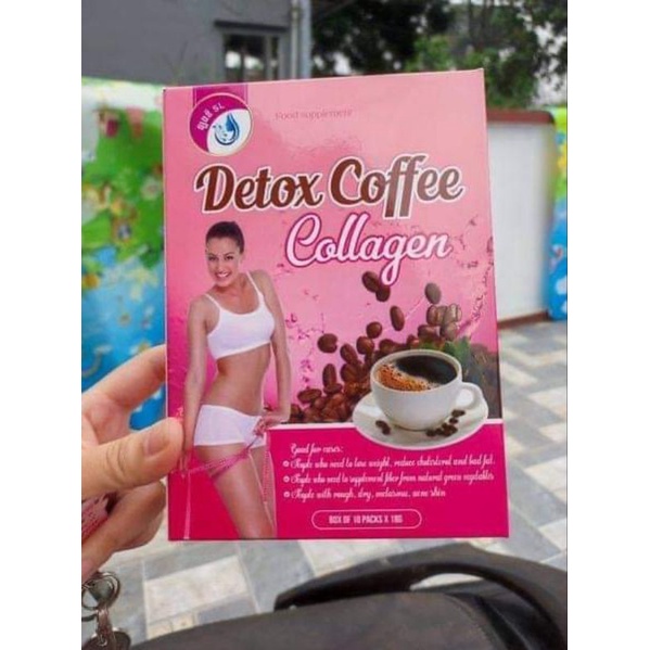 Coffee collagen- thải độc tố- dảm mỡ thừa -làm đẹp da