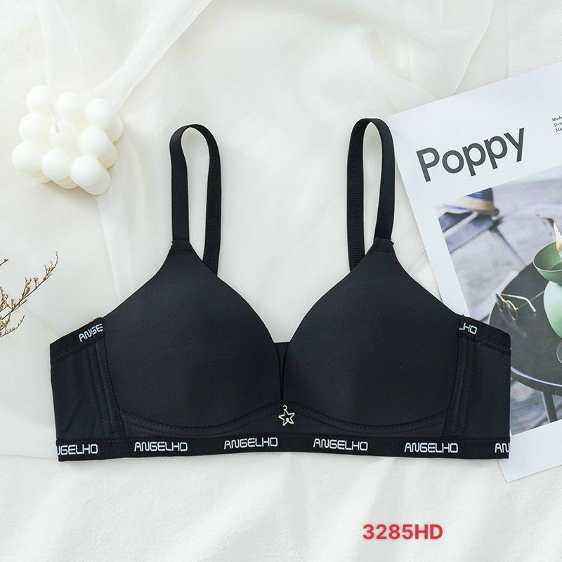 3285 áo lót ko gọng trơn bát to mút mỏng hàng mới đẹp
