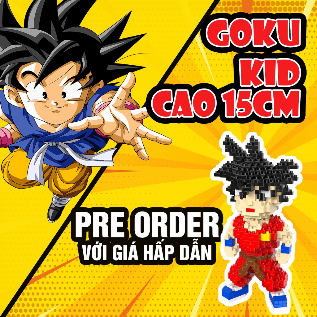 Bộ đồ chơi xếp hình Lego Goku Dragon Ball