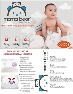 Tả quần Mama Bear 100 miếng (M/L/XL)