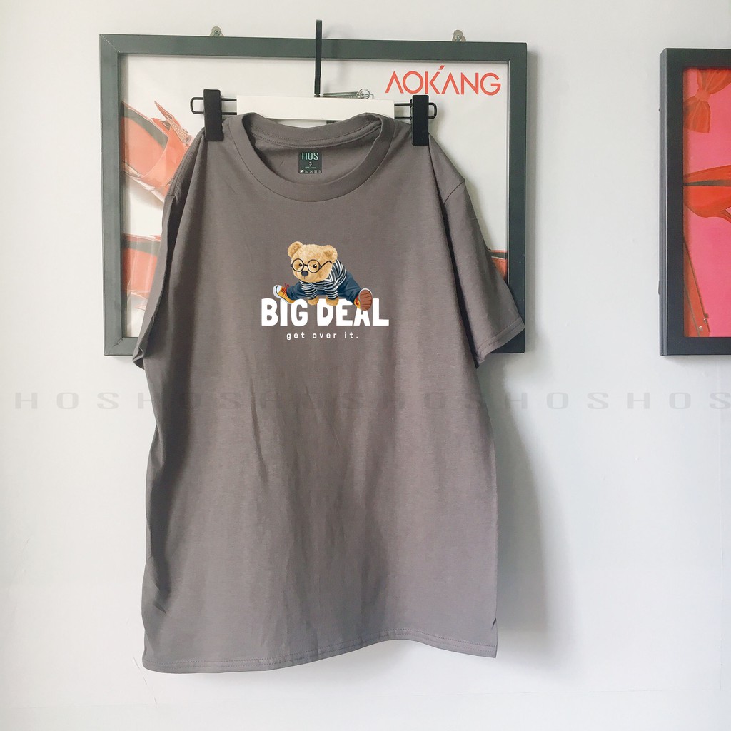 Áo thun Hos gấu - form unisex 100% cotton
