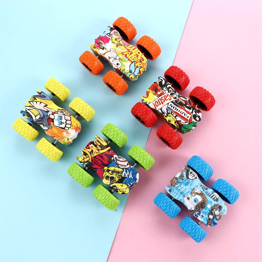Mô Hình Đồ Chơi Xe Đua Hai Mặt Graffiti REBUY1 Cho Bé