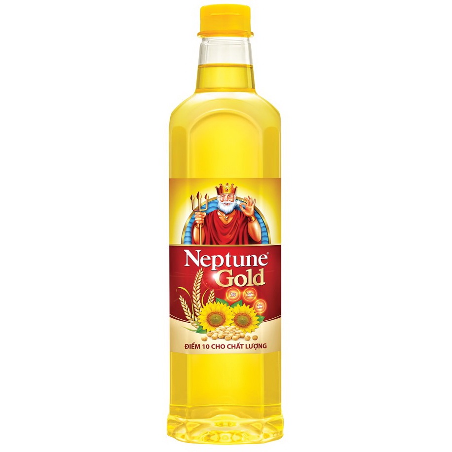 Dầu ăn Neptune Light chai 1lít