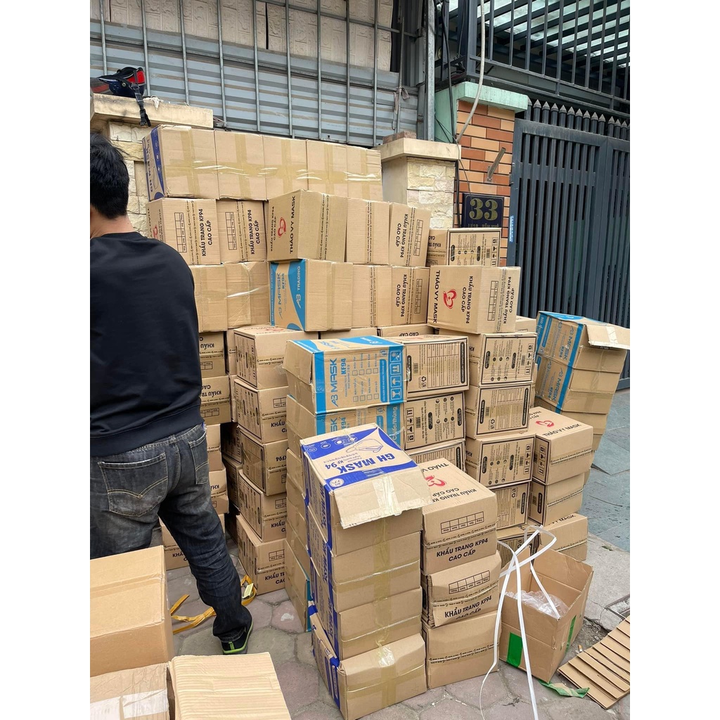 Khẩu Trang 4 Lớp KF94 Cao Cấp  KHÔNG XÙ