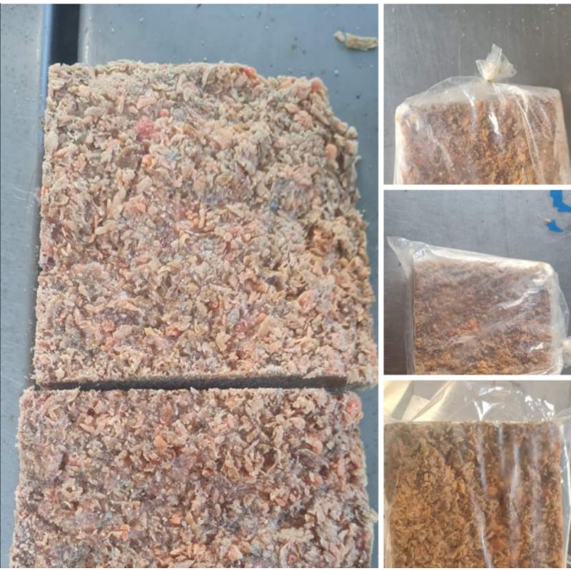 Vụn cá hồi hấp chín cho thú cưng