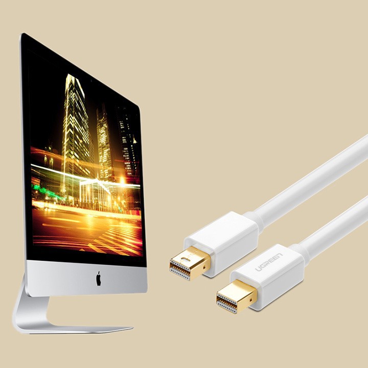 Cáp chuyển mini displayport to mini displayport Ugreen 10429 dài 2m - Hàng chính hãng bảo hành 18 tháng