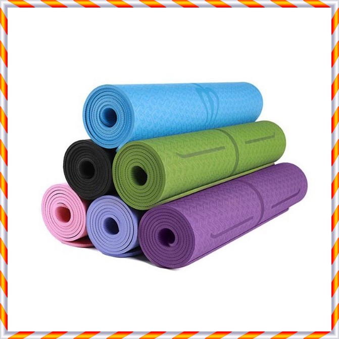 Thảm Tập Yoga Cao Cấp KINGDOM SPORT size 183 x 61 x 0,6cm