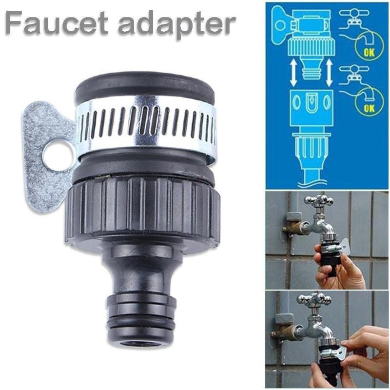 Bộ dây cấp nước máy rửa xe chống xoắn , gồm khớp nối 2 đầu tùy chọn lựa.