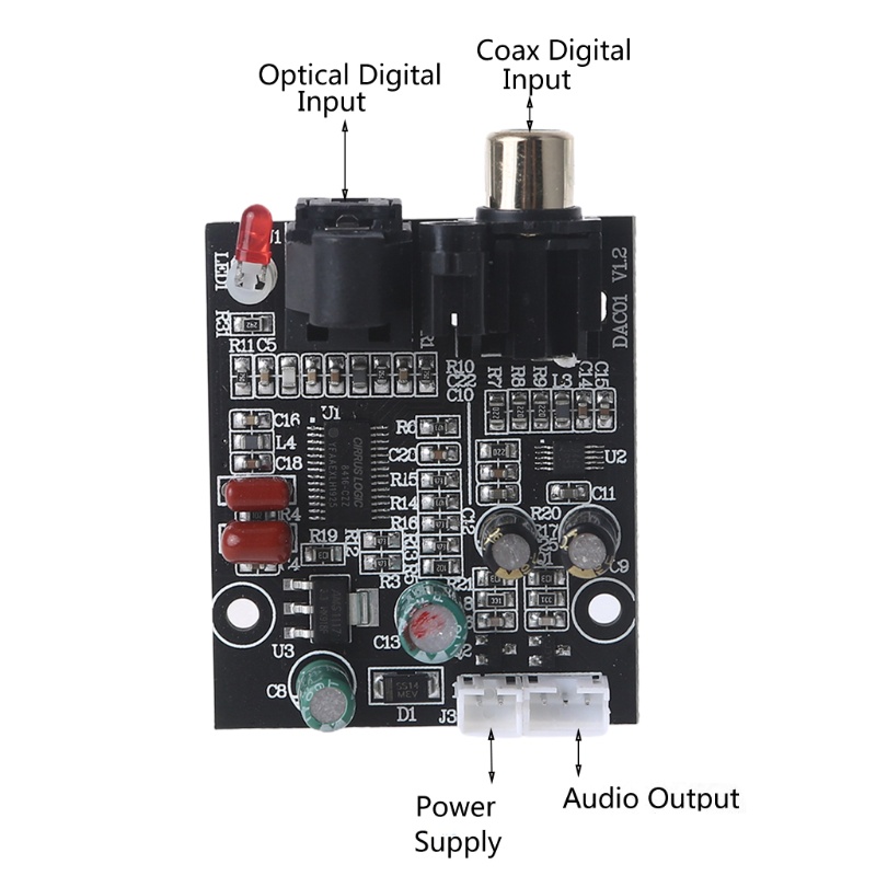 Bộ giải mã âm thanh kỹ thuật số 24bit 192khz CS8416 CS4344