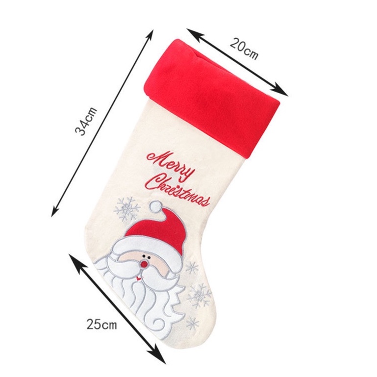 Vớ, Tất Noel-  Giáng Sinh Trang Trí Đựng Quà Size Lớn Giá Ưu Đãi- Socks For Christmas