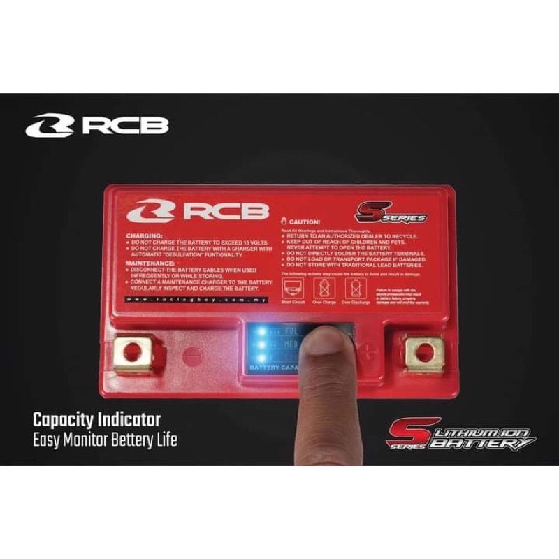 BÌNH ẮC QUY RCB CHÍNH HÃNG - BÌNH ĐIỆN SIÊU MẠNH - siêu nhẹ