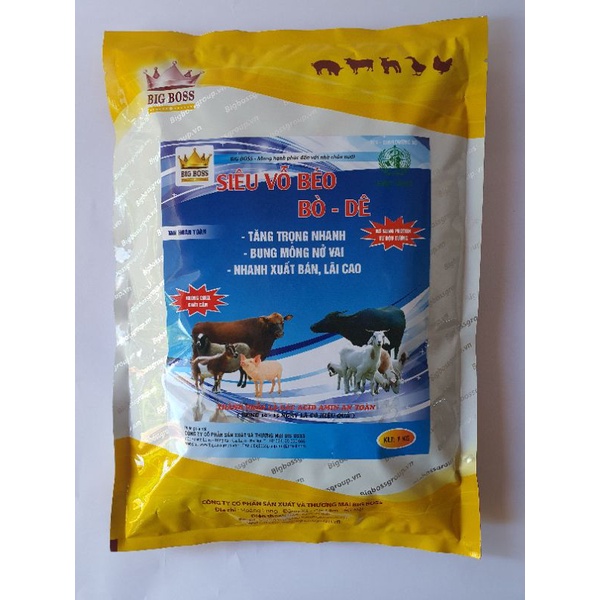 Siêu vỗ béo bò dê