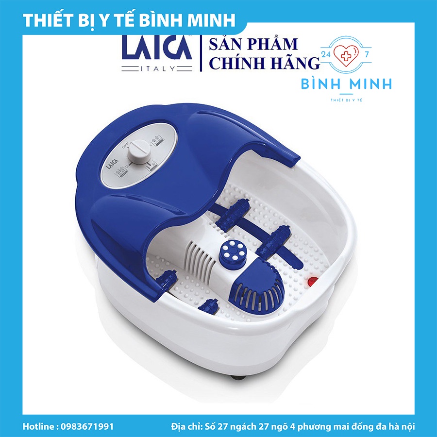 Bồn/Máy/Chậu Ngâm Chân Massage Hồng Ngoại Cắm Điện LAICA PC1301 BH 12 Tháng