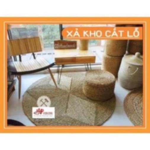 Xả hàng Xường SX- XẢ LỖ TOÀN BỘ Thảm cói trải sàn xuất khẩu size 1m2 -Tre VN