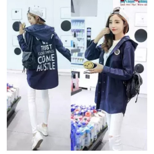 Áo khoác nữ Come Hustle phong cách Hàn quốc