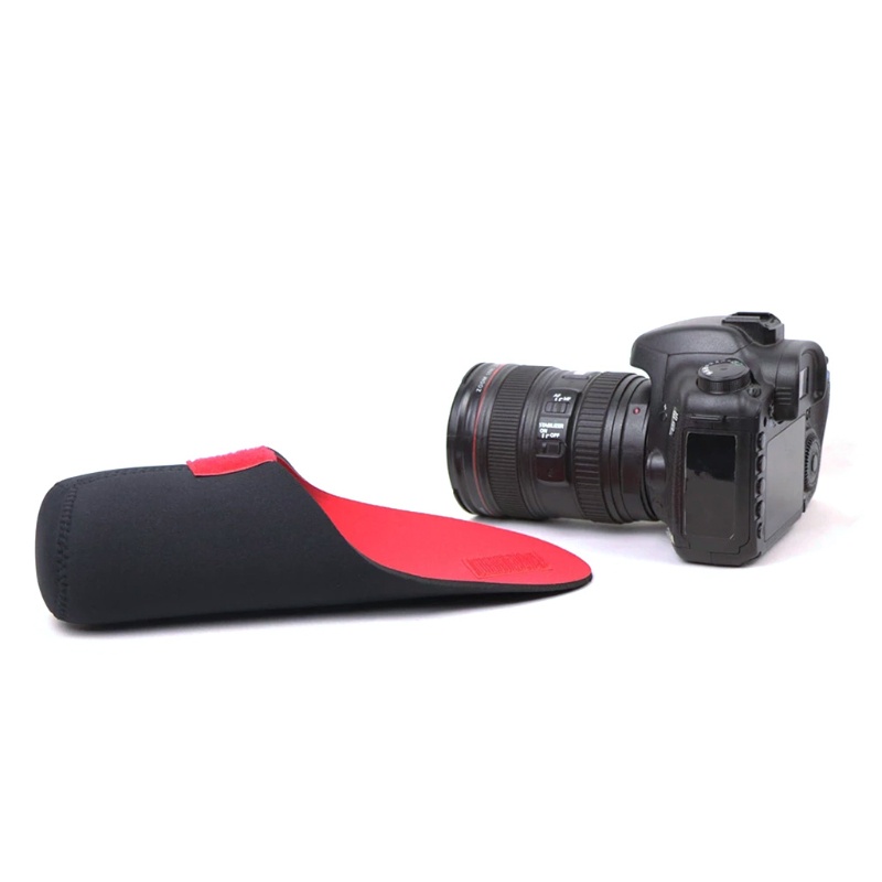 [Hàng mới về] Túi đựng ống kính máy ảnh bằng cao su tổng hợp mềm mại chống thấm nước