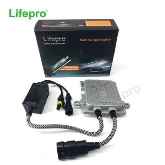 BỘ BÓNG ĐÈN XENON 55W H1 6000K + BALLAST CHÍNH HÃNG LIFEPRO .