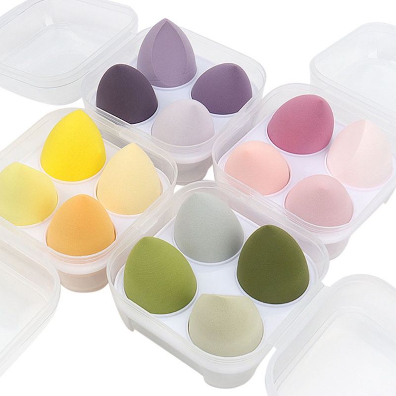Set 4 Mút Trang Điểm Nhiều Màu RUNNY