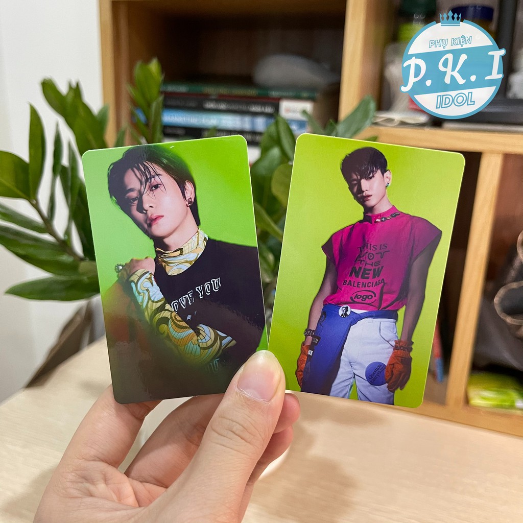 Bộ Card Thẻ NCT - Ảnh NCT 127 Trong Album Sticker Ép Lụa Bo Góc Siêu Hót