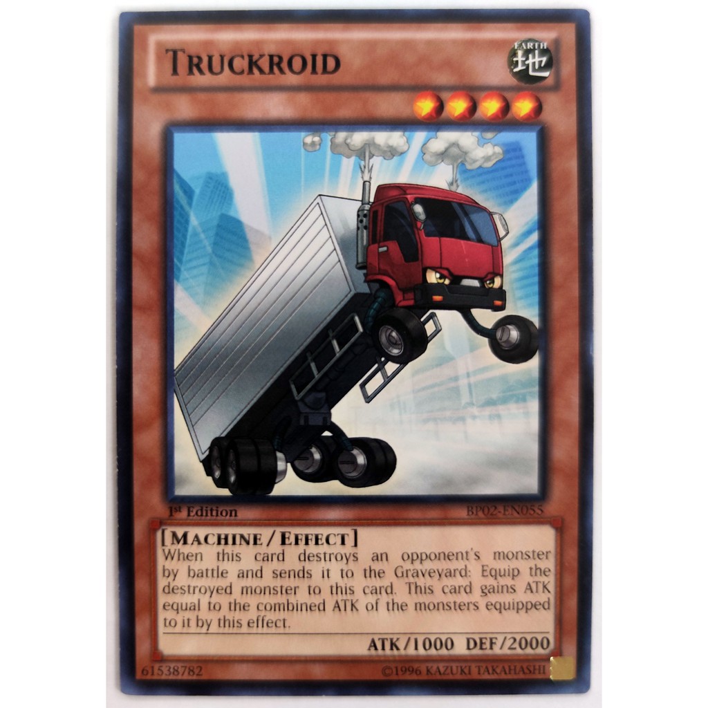 [Thẻ Yugioh] Truckroid |EN+JP| Black Rare / Rare (GX)