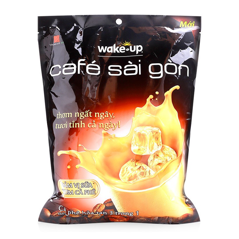 Cà phê sữa hòa tan Wake-up Café Sài Gòn bịch 24 gói 19g